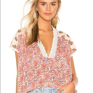 Free people tea combo top NWT size medium